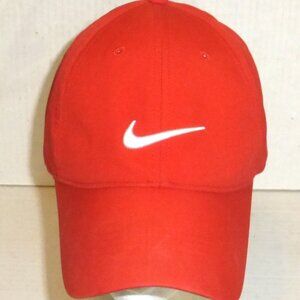 Nike Legacy 91 Dri-Fit Hook & Loop Adjustable Hat Red HAS STAINS PLEASE READ